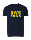 T-shirt SWE Fans Marinblå