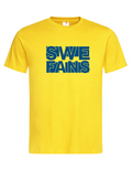 T-shirt SWE Fans Gul