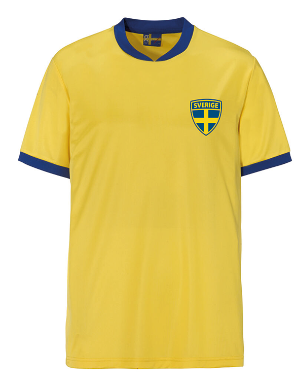 Sverige T-shirt Gul/Blå