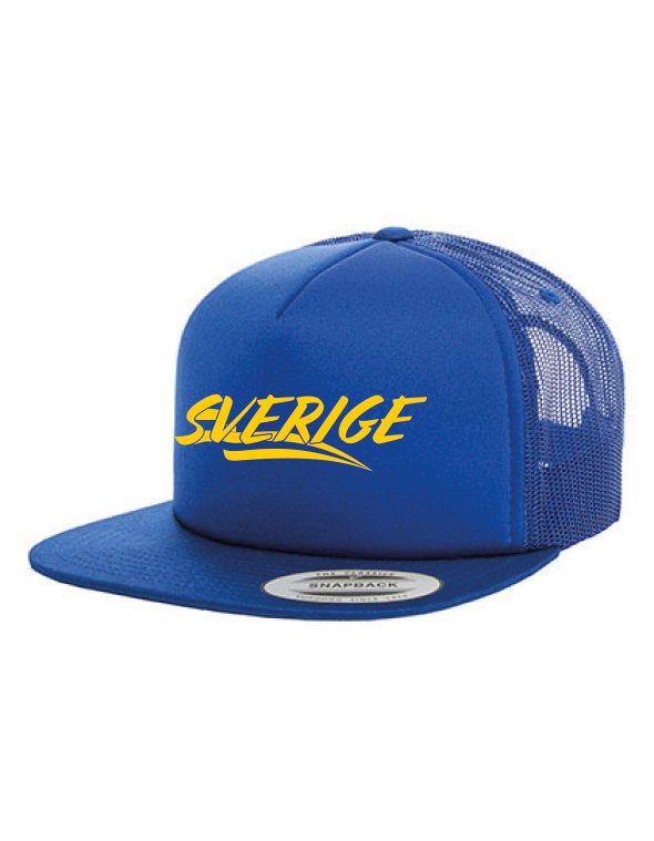 v Sverige Keps Trucker Flexfit